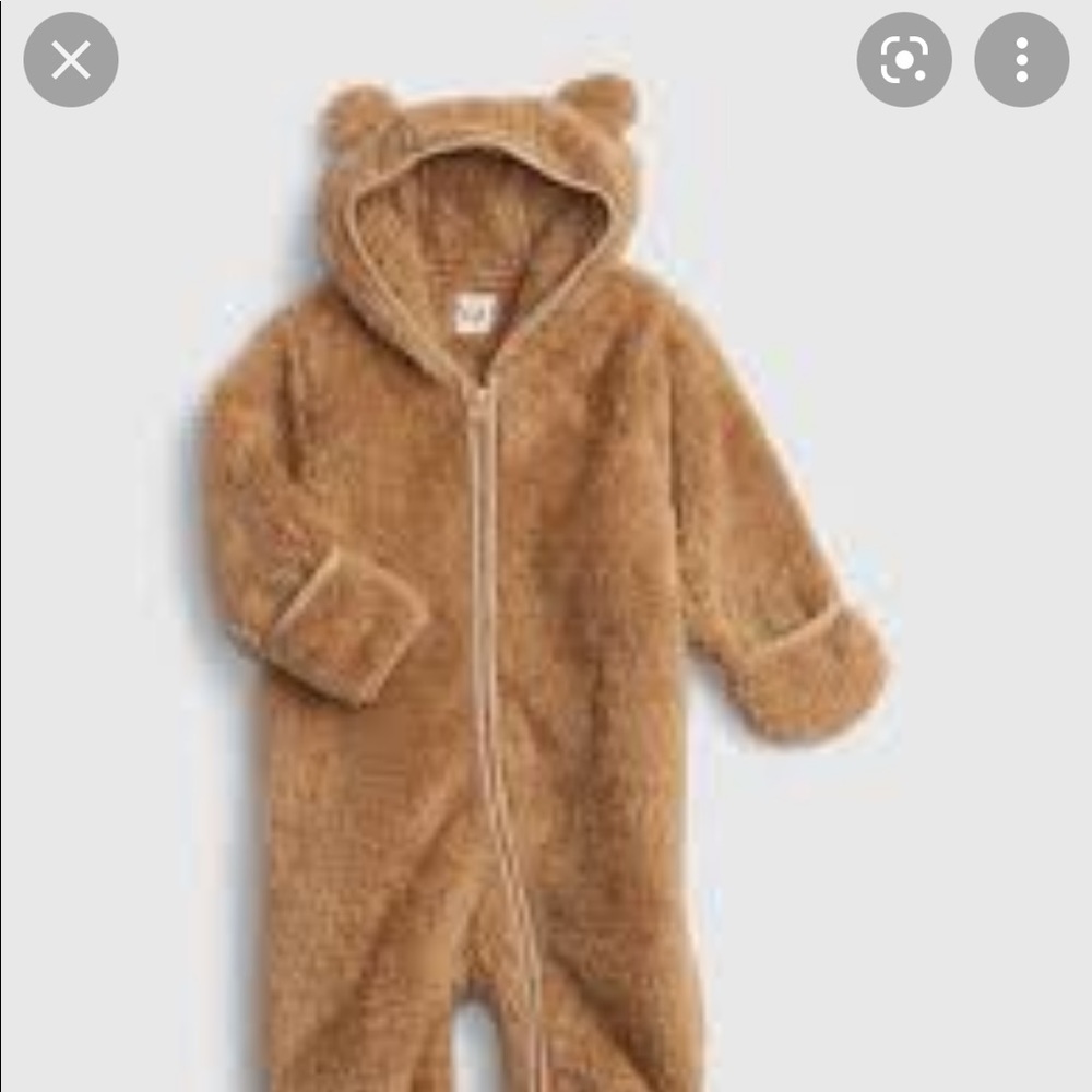 NWT Baby Sherpa Bear One-Pece